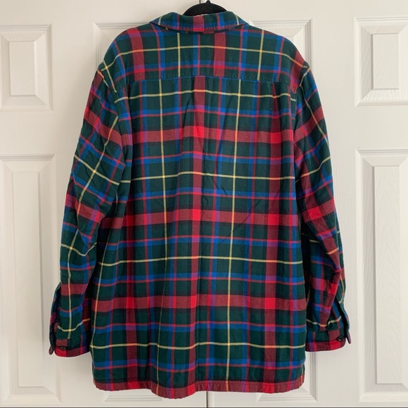 Plaid Fleece Lined Shacket/Jacket - Picture 5 of 5